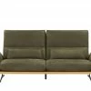 W.SCHILLIG Leder Sofa Imperia | Olive (Grün) 220|cm Grundfunktion -Sofas Verkaufsladen 25406356 1 202001272236