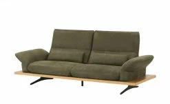 W.SCHILLIG Leder Sofa Imperia | Olive (Grün) 220|cm Grundfunktion -Sofas Verkaufsladen 25406356 12 202001272236