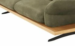 W.SCHILLIG Leder Sofa Imperia | Olive (Grün) 220|cm Grundfunktion -Sofas Verkaufsladen 25406356 8 202001272236