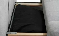 bobb Schlafsofa mit Boxspringpolsterung Viannie de Luxe | Melange (Grau) -Sofas Verkaufsladen 25406904 8 202010080335