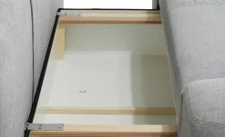 bobb Schlafsofa mit Boxspringpolsterung Viannie de Luxe | Melange (Grau) -Sofas Verkaufsladen 25406904 9 202010080335