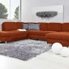 meinSofa Wohnlandschaft Jana | Terra (Orange) links ohne
