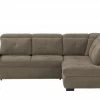 smart Ecksofa Tamara | Schlamm rechts