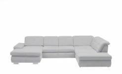 Lounge Collection Wohnlandschaft Flachgewebe Affair | rechts Grundfunktion Silbergrau (Hellgrau)