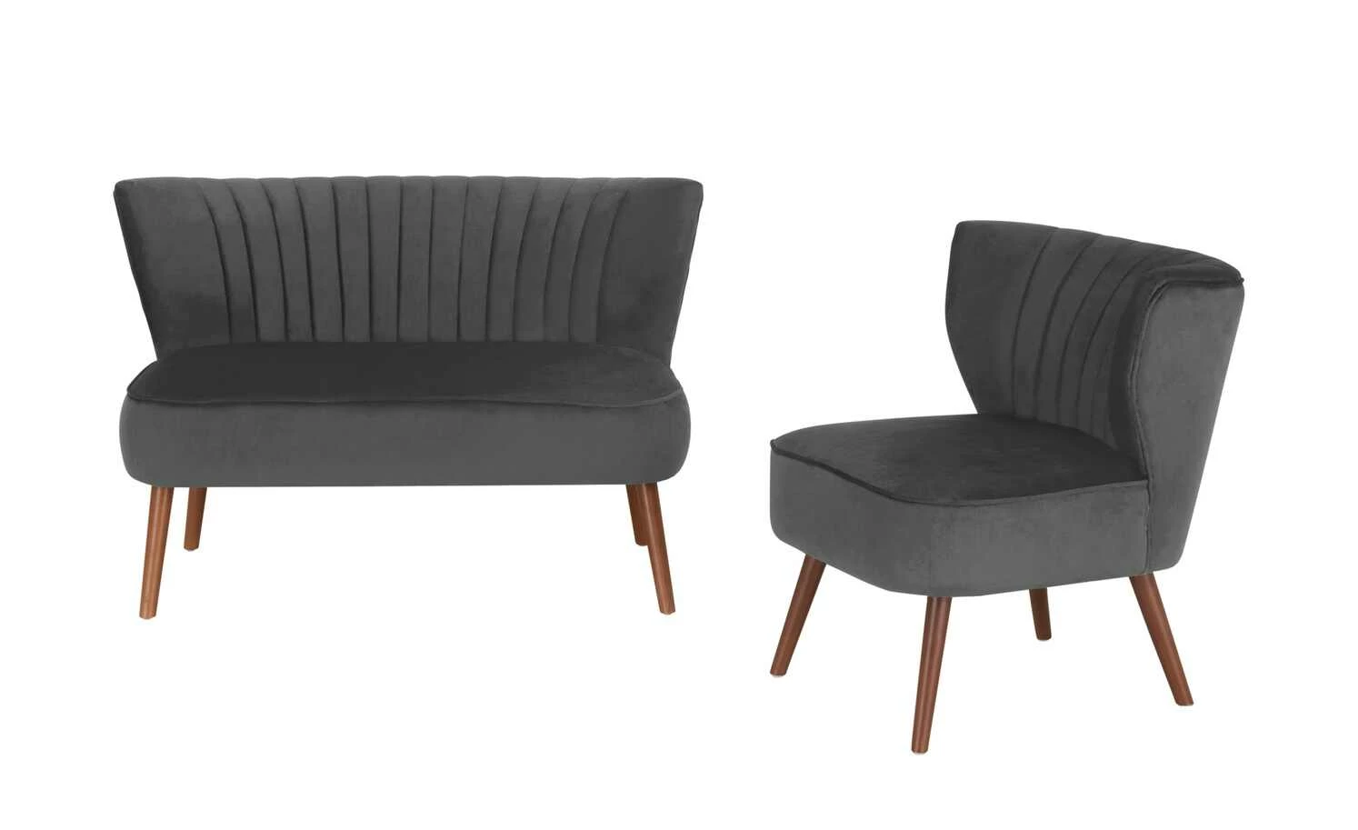 Playboy Sofabank Kelly | Anthrazit 4 Playboy Sofabank Kelly | Anthrazit – Bild 2