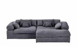 smart Ecksofa Lianea | Cordstoff Grau rechts