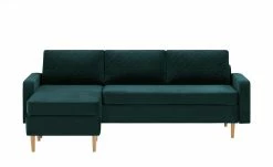 smart Ecksofa beidseitig montierbar Alan | Petrol