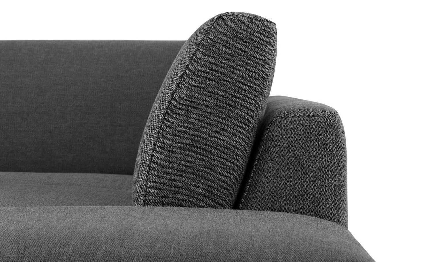 Ecksofa Brisa | Dunkelgrau rechts 11 Ecksofa Brisa | Dunkelgrau rechts – Bild 9
