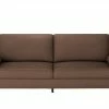 Max Schelling Ledersofa Maximum | Chestnut (Hellbraun) 2 Winkel, Winkel Chrom