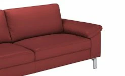 Max Schelling Ledersofa Maximum | Kaminrot 2 Winkel, Winkel Chrom -Sofas Verkaufsladen 25409658 6 202006091003