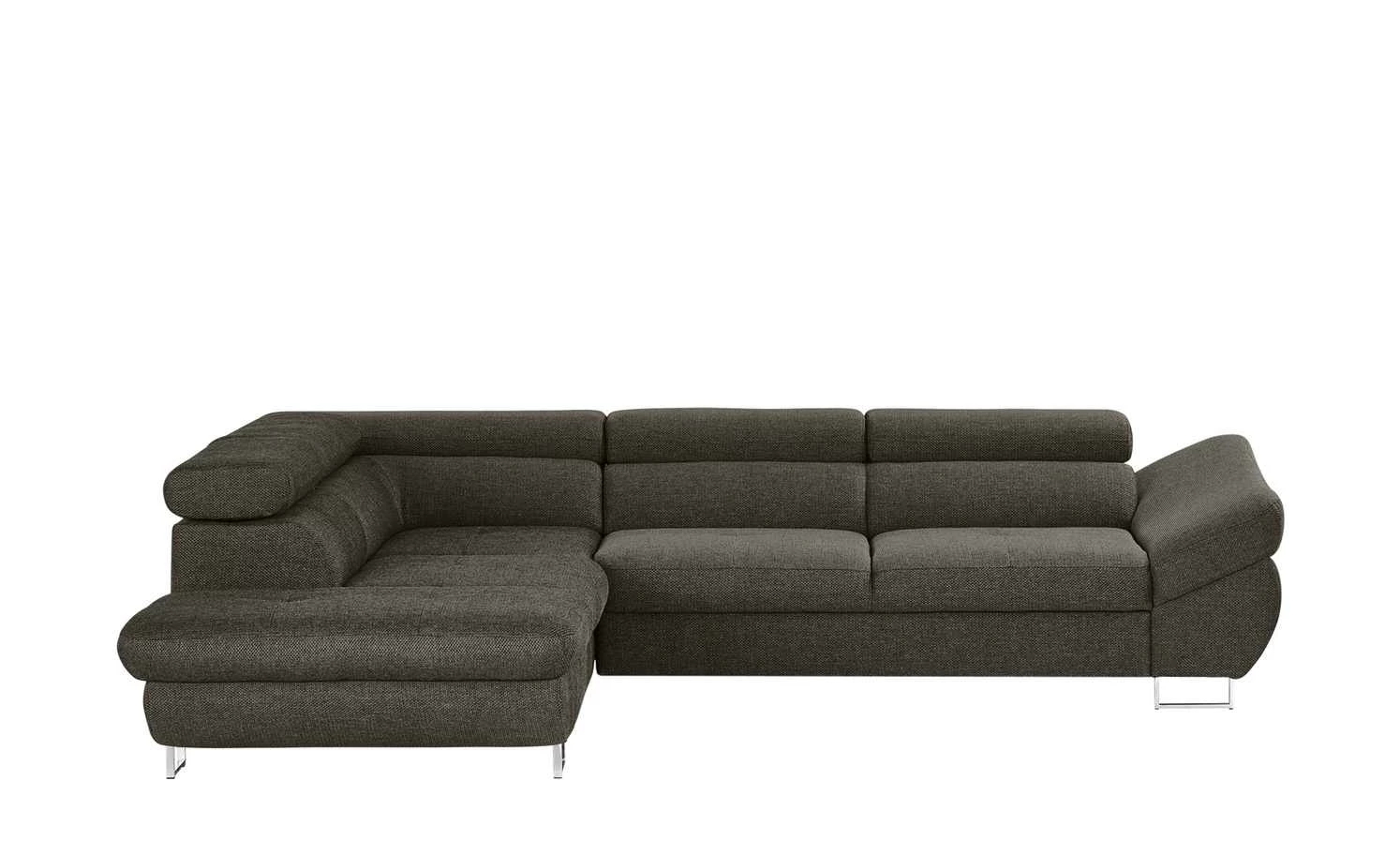 switch Ecksofa Fabio | Braun-Schwarz links ohne 4 switch Ecksofa Fabio | Braun-Schwarz links ohne – Bild 2
