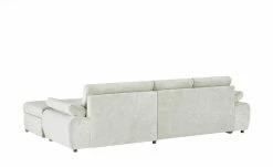 smart Ecksofa Ibby | Silbergrau rechts Mikrofaser -Sofas Verkaufsladen 26400919 3 202006091056
