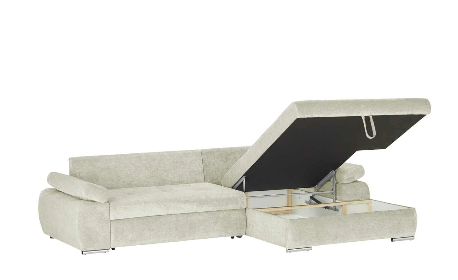 smart Ecksofa Ibby | Beige rechts Mikrofaser 13 smart Ecksofa Ibby | Beige rechts Mikrofaser – Bild 11