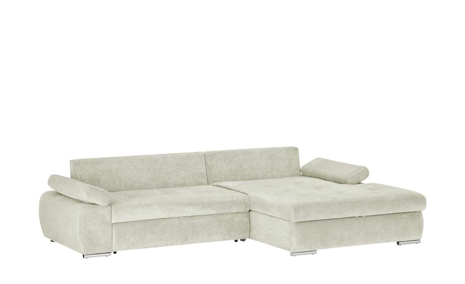 smart Ecksofa Ibby | Beige rechts Mikrofaser 6 smart Ecksofa Ibby | Beige rechts Mikrofaser – Bild 4