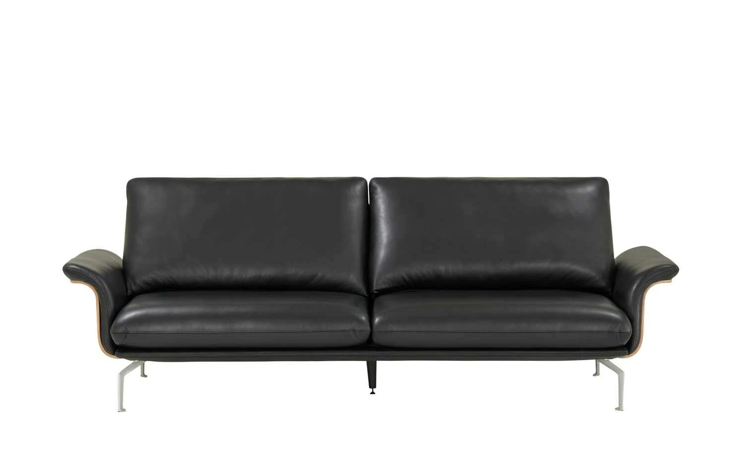 Nils Olsen Ledersofa Alva | Schwarz 3 4 Nils Olsen Ledersofa Alva | Schwarz 3 – Bild 2