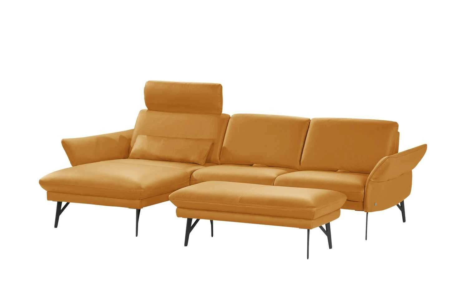 himolla Ecksofa Leder 1928 | Safran (Gelb) links 7 himolla Ecksofa Leder 1928 | Safran (Gelb) links – Bild 5