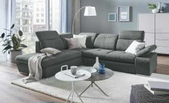 switch Ecksofa Avilla | Dunkelgrau links Grundfunktion