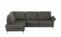 Max Schelling Ecksofa Maximum Plus | Anthrazit links ohne Winkel, Winkel