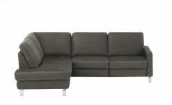 Max Schelling Ecksofa Maximum Plus | Anthrazit links ohne Winkel, Winkel