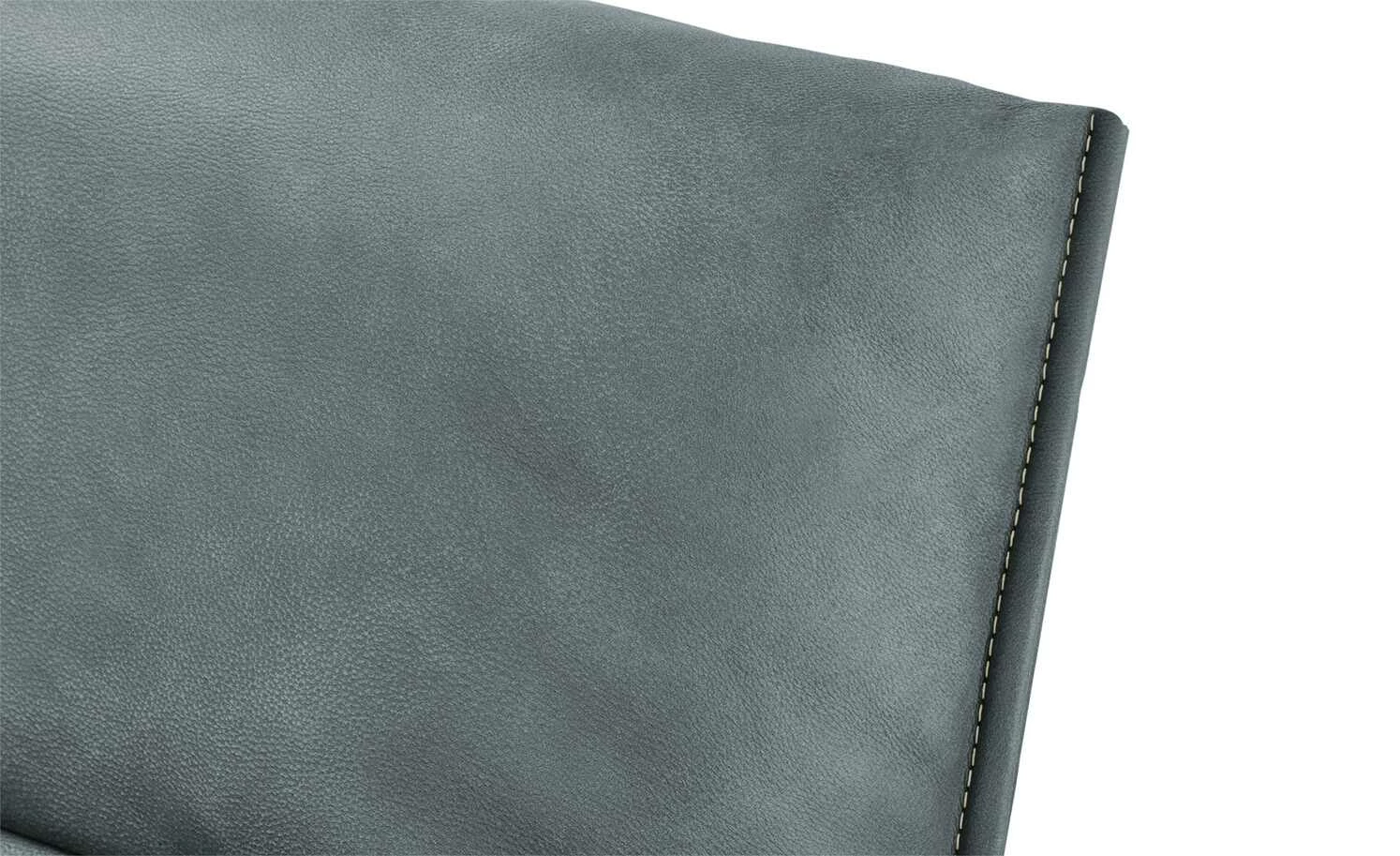 KOINOR Leder-Ecksofa Humfrey | Mare (Grau-Blau) rechts mit Massivholzrahmen 6 KOINOR Leder-Ecksofa Humfrey | Mare (Grau-Blau) rechts mit Massivholzrahmen – Bild 4