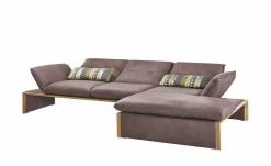 KOINOR Leder-Ecksofa Humfrey | Pflaume (Altrosa) rechts mit Massivholzrahmen -Sofas Verkaufsladen 26402873 6 202007281219