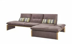 KOINOR Leder-Ecksofa Humfrey | Pflaume (Altrosa) rechts mit Massivholzrahmen -Sofas Verkaufsladen 26402873 8 202007281219