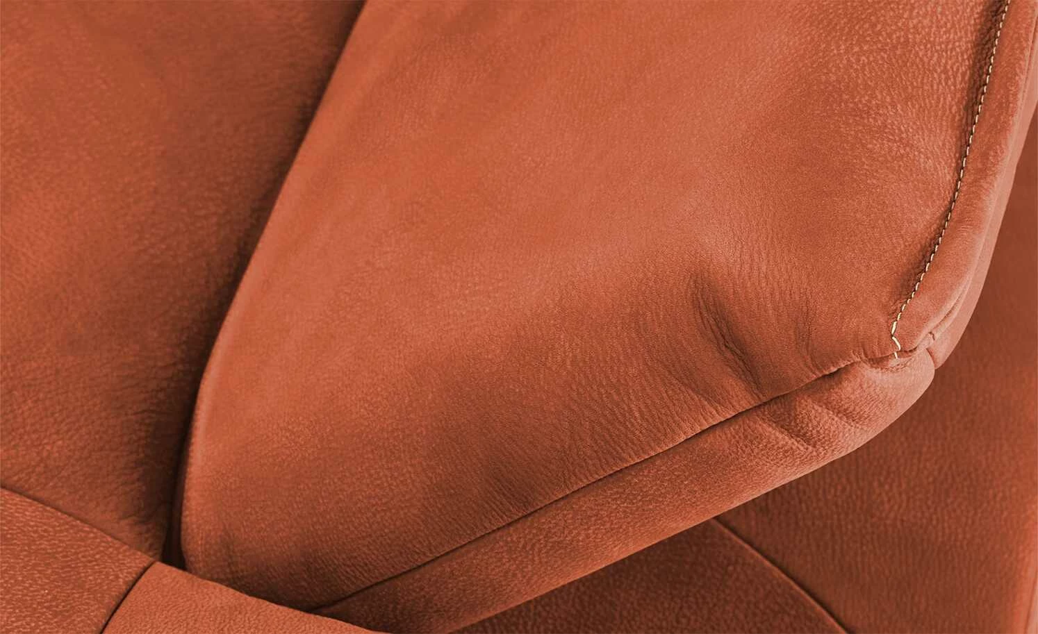KOINOR Leder-Ecksofa Humfrey | Physalis (Orange) rechts mit Massivholzrahmen 9 KOINOR Leder-Ecksofa Humfrey | Physalis (Orange) rechts mit Massivholzrahmen – Bild 7