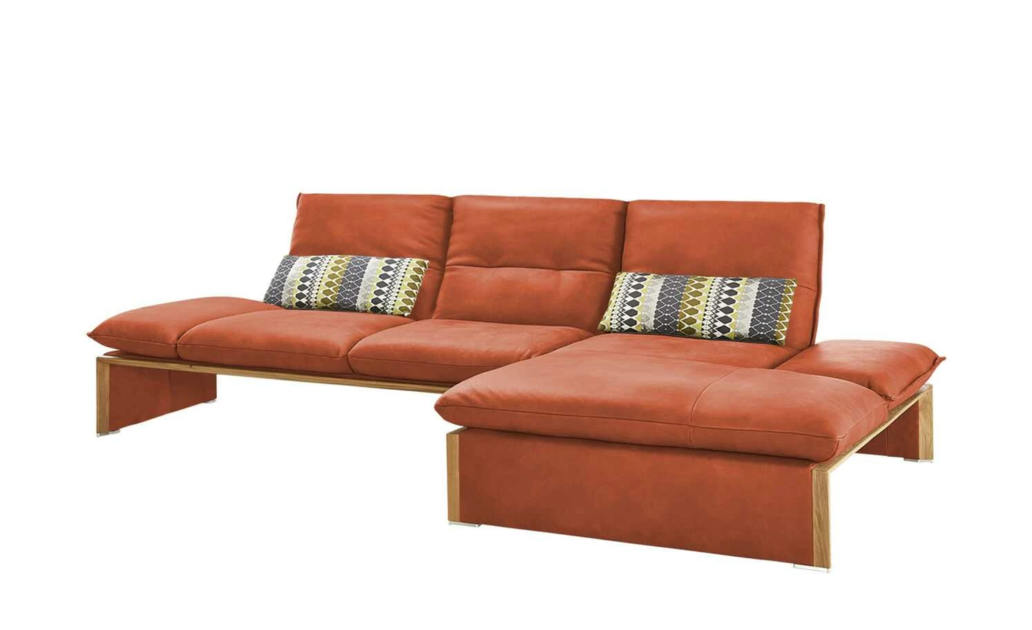 KOINOR Leder-Ecksofa Humfrey | Physalis (Orange) rechts mit Massivholzrahmen 10 KOINOR Leder-Ecksofa Humfrey | Physalis (Orange) rechts mit Massivholzrahmen – Bild 8