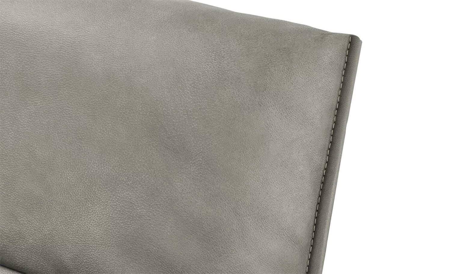 KOINOR Leder-Ecksofa Humfrey | Asphalt (Hellgrau) rechts mit Massivholzrahmen 6 KOINOR Leder-Ecksofa Humfrey | Asphalt (Hellgrau) rechts mit Massivholzrahmen – Bild 4