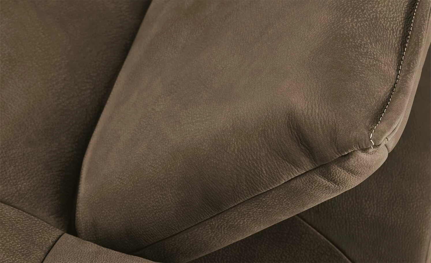 KOINOR Leder-Ecksofa Humfrey | Muskat (Dunkelbraun) rechts mit Massivholzrahmen 9 KOINOR Leder-Ecksofa Humfrey | Muskat (Dunkelbraun) rechts mit Massivholzrahmen – Bild 7