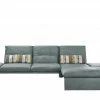 KOINOR Leder-Ecksofa Humfrey | Mare (Grau-Blau) rechts ohne Massivholzrahmen -Sofas Verkaufsladen 26402890 9 202007281319