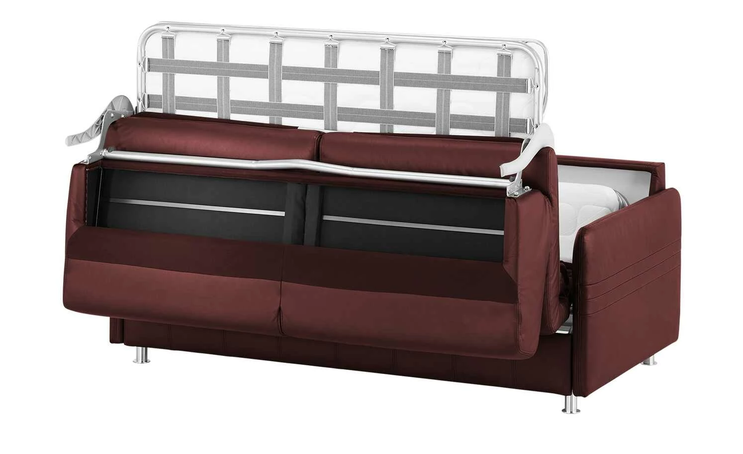 Schlafsofa München | Dunkelrot 12 Schlafsofa München | Dunkelrot – Bild 10