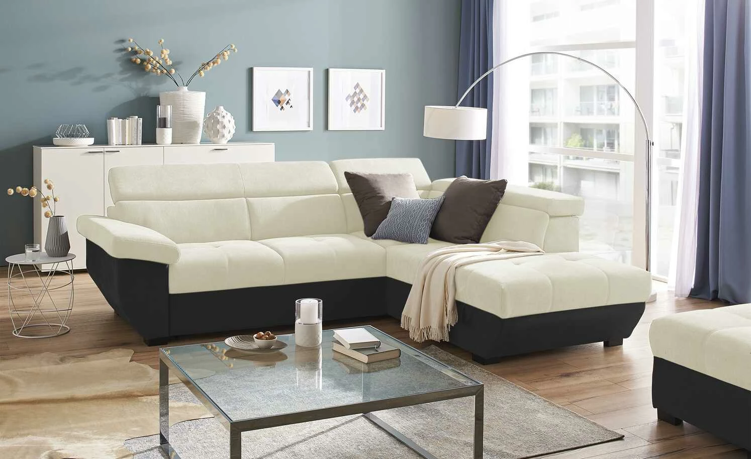 uno Ecksofa Formula | Natur (Beige) rechts Grundfunktion 3 uno Ecksofa Formula | Natur (Beige) rechts Grundfunktion