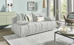 switch Schlafsofa mit Boxspringpolsterung Gala | Lichtgrau (Hellgrau)