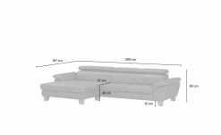 Ecksofa Indra | Navy (Dunkelblau) links Erweiterte Funktion -Sofas Verkaufsladen 26403794 10 202107021242