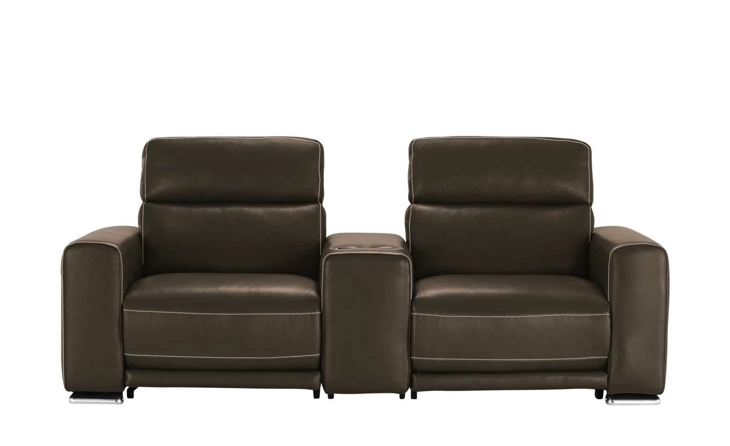 Wohnwert Einzelsofa Alexia | Dunkelbraun ohne 3 Wohnwert Einzelsofa Alexia | Dunkelbraun ohne