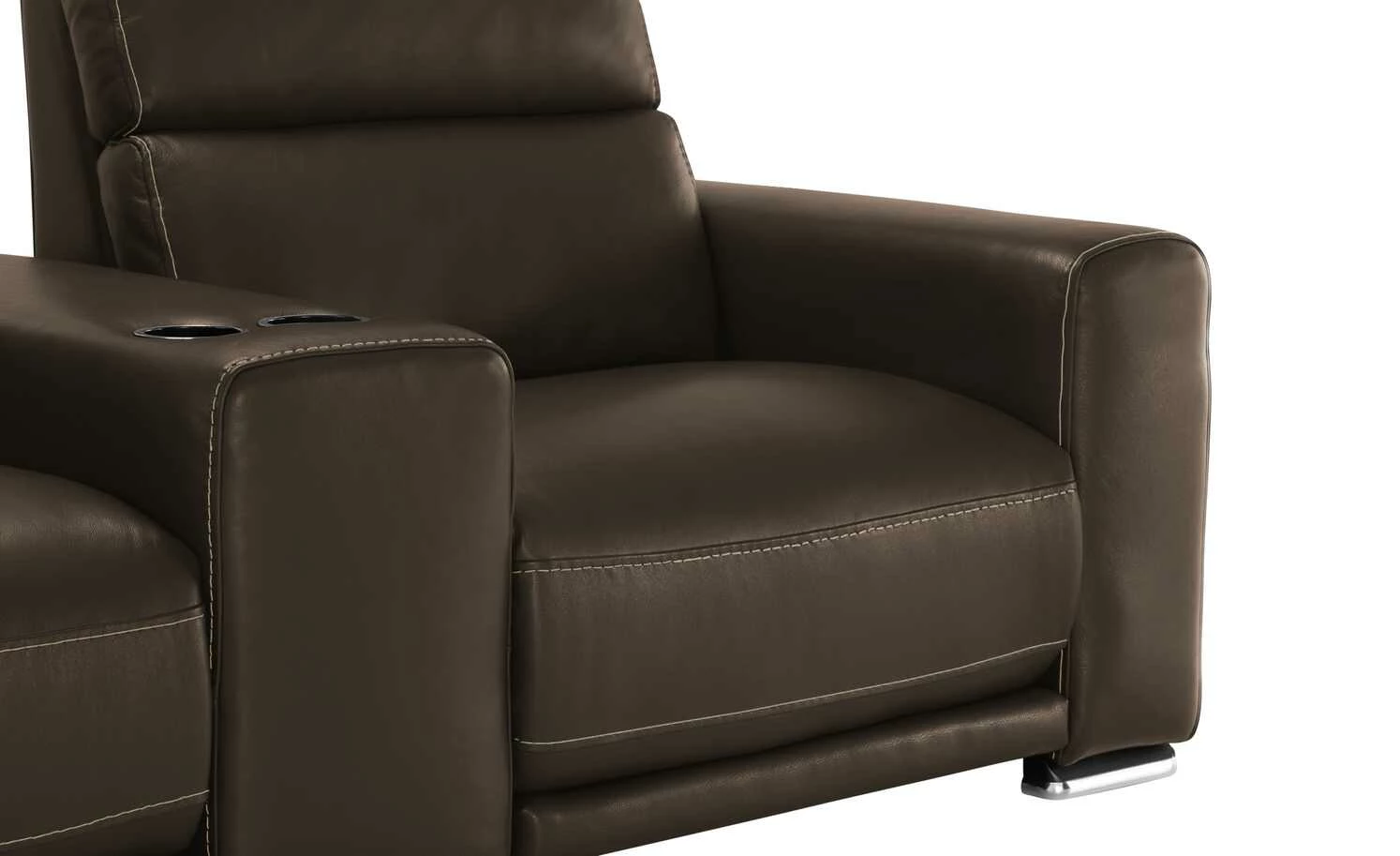 Wohnwert Einzelsofa Alexia | Dunkelbraun ohne 11 Wohnwert Einzelsofa Alexia | Dunkelbraun ohne – Bild 9