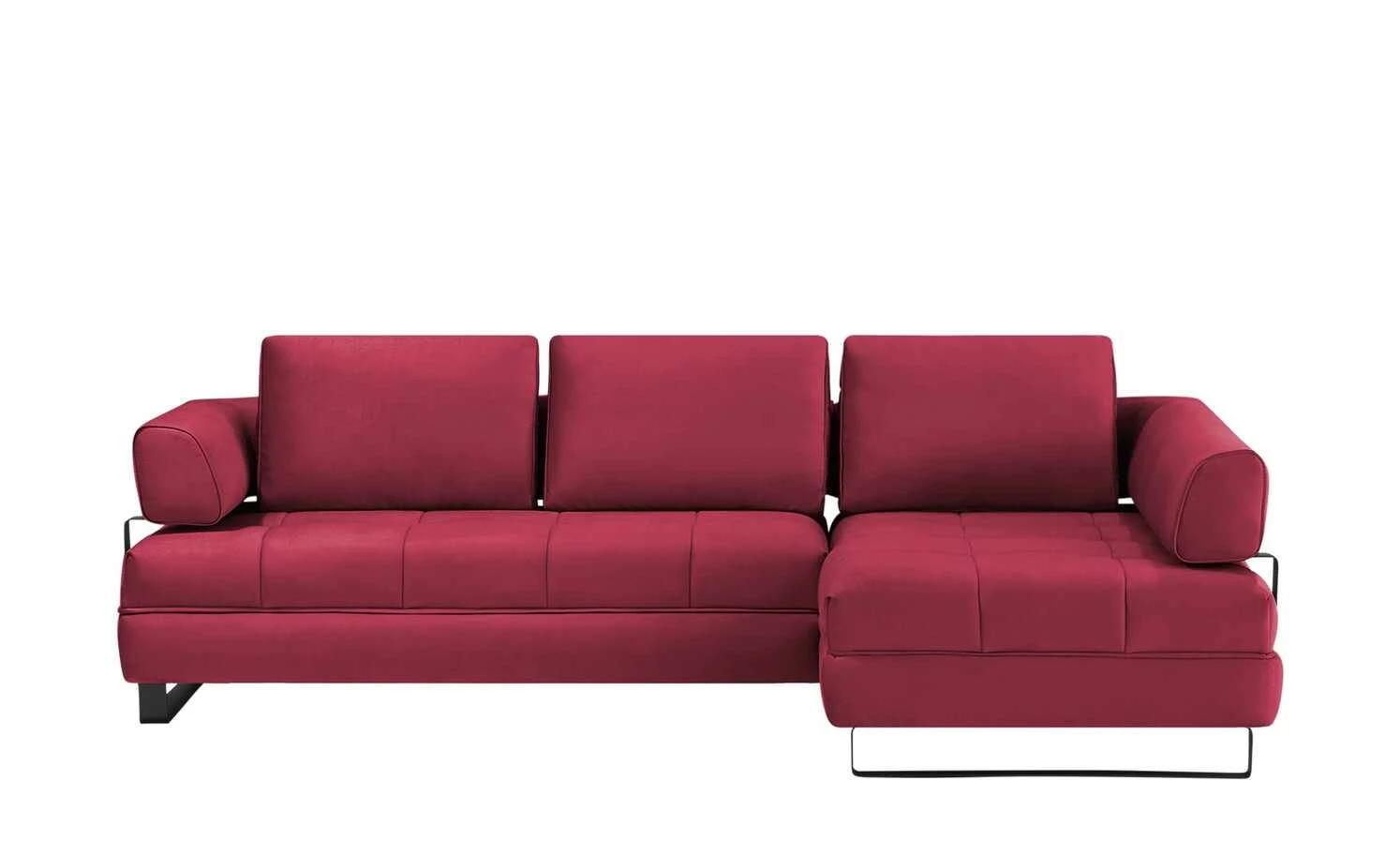 switch Ecksofa Havana | Rot rechts ohne 3 switch Ecksofa Havana | Rot rechts ohne
