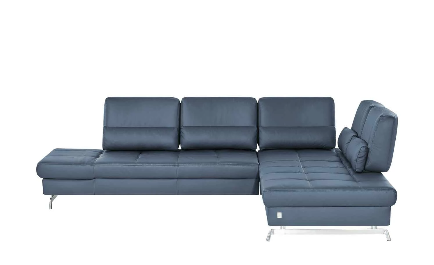 JOOP! Ecksofa Leder Loft 8108 | Marine (Blau) rechts 3 JOOP! Ecksofa Leder Loft 8108 | Marine (Blau) rechts