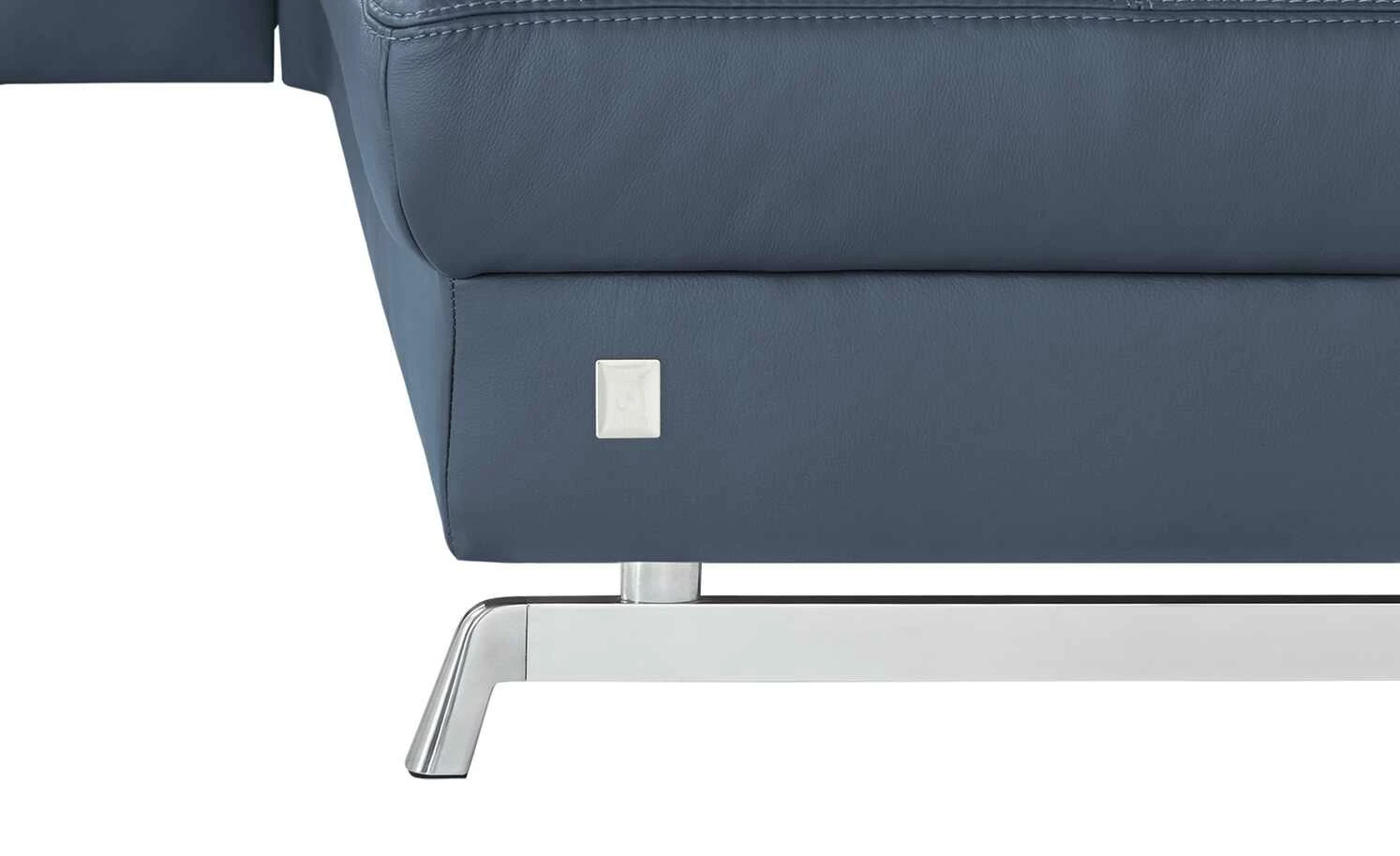 JOOP! Ecksofa Leder Loft 8108 | Marine (Blau) rechts 14 JOOP! Ecksofa Leder Loft 8108 | Marine (Blau) rechts – Bild 12