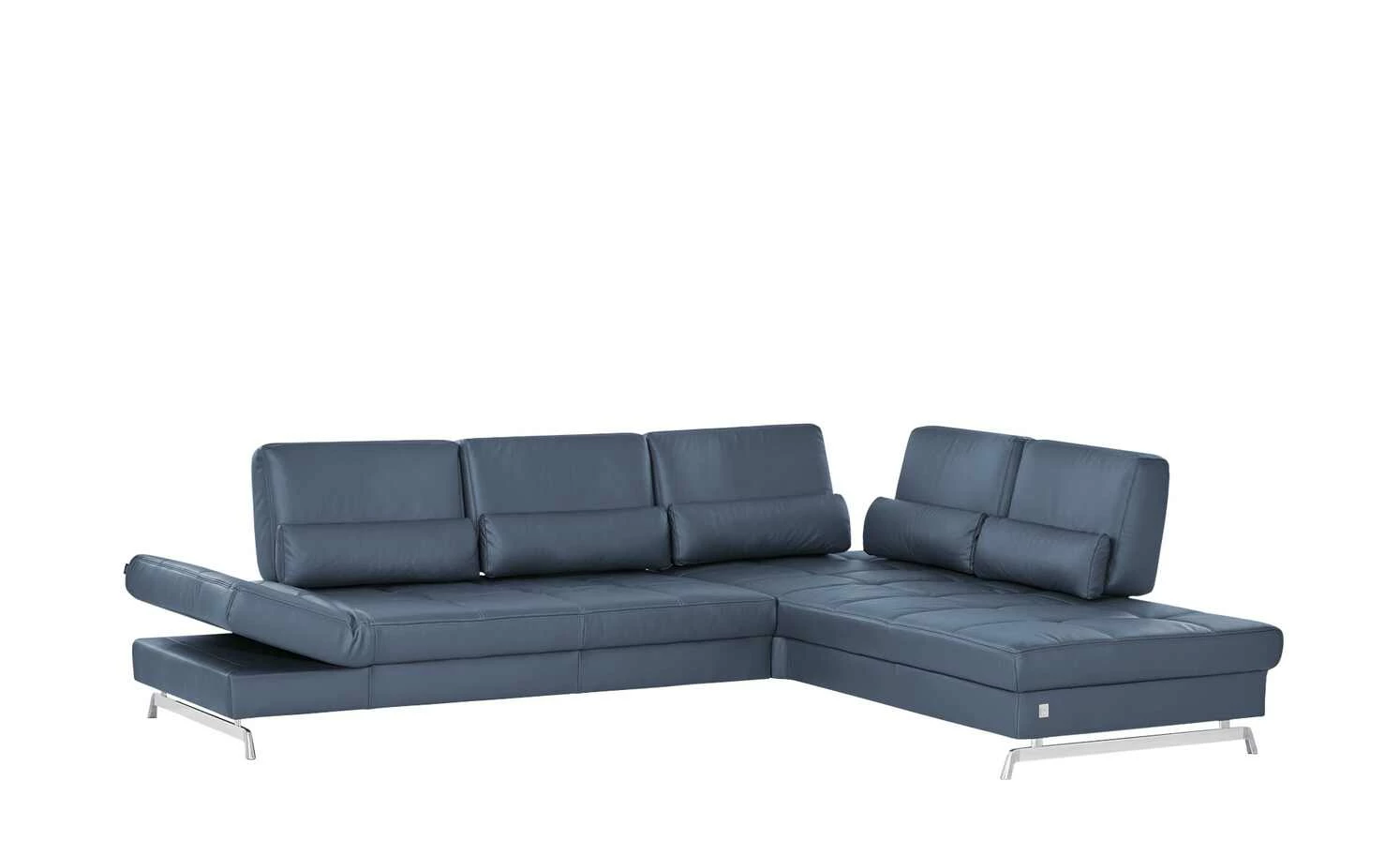 JOOP! Ecksofa Leder Loft 8108 | Marine (Blau) rechts 4 JOOP! Ecksofa Leder Loft 8108 | Marine (Blau) rechts – Bild 2