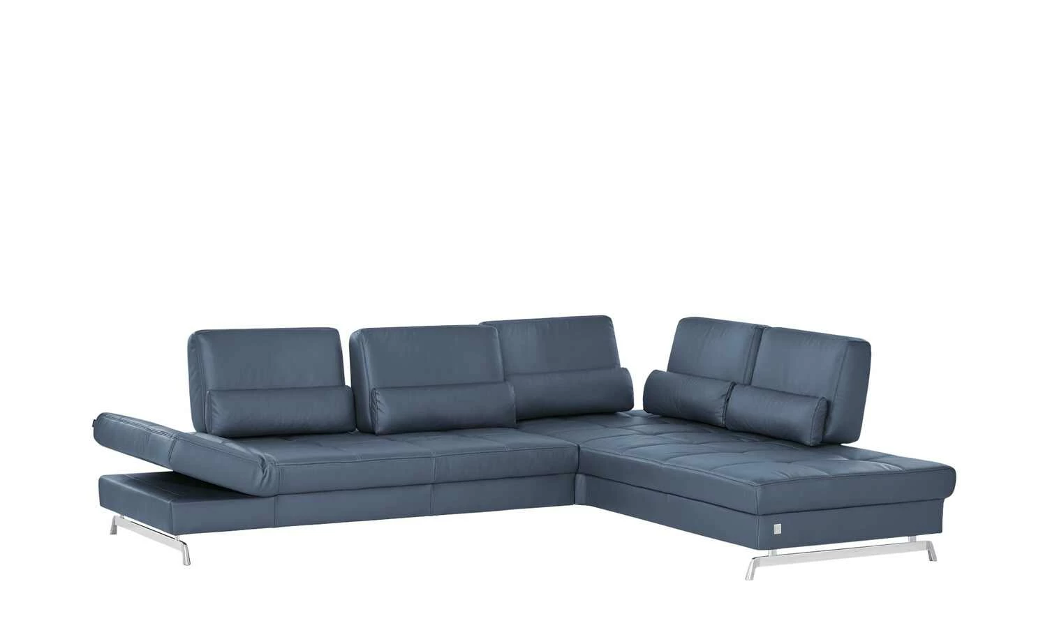 JOOP! Ecksofa Leder Loft 8108 | Marine (Blau) rechts 5 JOOP! Ecksofa Leder Loft 8108 | Marine (Blau) rechts – Bild 3