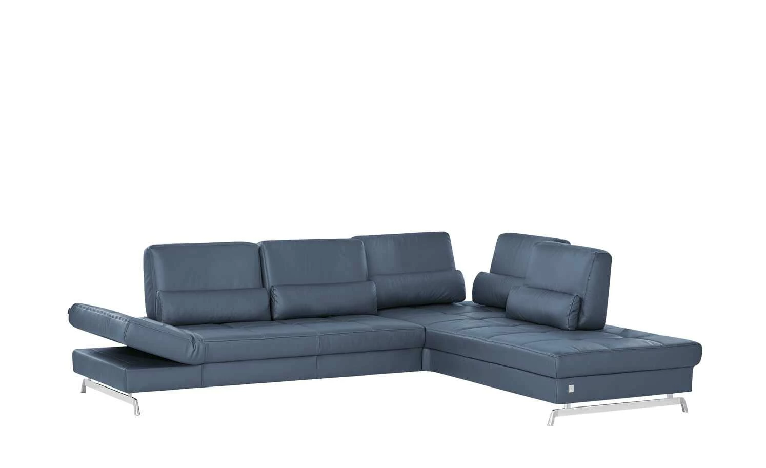 JOOP! Ecksofa Leder Loft 8108 | Marine (Blau) rechts 8 JOOP! Ecksofa Leder Loft 8108 | Marine (Blau) rechts – Bild 6
