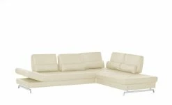 JOOP! Ecksofa Leder Loft 8108 | Jasmin (Beige) rechts -Sofas Verkaufsladen 26404926 15 202011122249