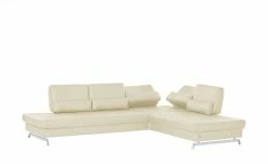 JOOP! Ecksofa Leder Loft 8108 | Jasmin (Beige) rechts -Sofas Verkaufsladen 26404926 16 202011122249
