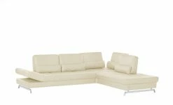 JOOP! Ecksofa Leder Loft 8108 | Jasmin (Beige) rechts -Sofas Verkaufsladen 26404926 18 202011122249
