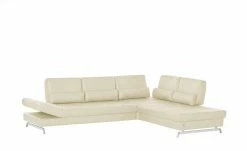 JOOP! Ecksofa Leder Loft 8108 | Jasmin (Beige) rechts -Sofas Verkaufsladen 26404926 19 202011122249
