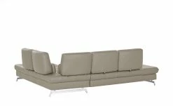 JOOP! Ecksofa Leder Loft 8108 | Rauch (Grau) rechts -Sofas Verkaufsladen 26404932 14 202011122249