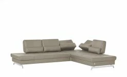 JOOP! Ecksofa Leder Loft 8108 | Rauch (Grau) rechts -Sofas Verkaufsladen 26404932 16 202011122249
