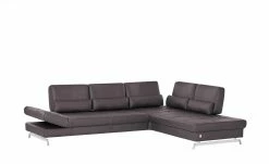 JOOP! Ecksofa Leder Loft 8108 | Plum (Lila) rechts -Sofas Verkaufsladen 26404938 18 202011122249